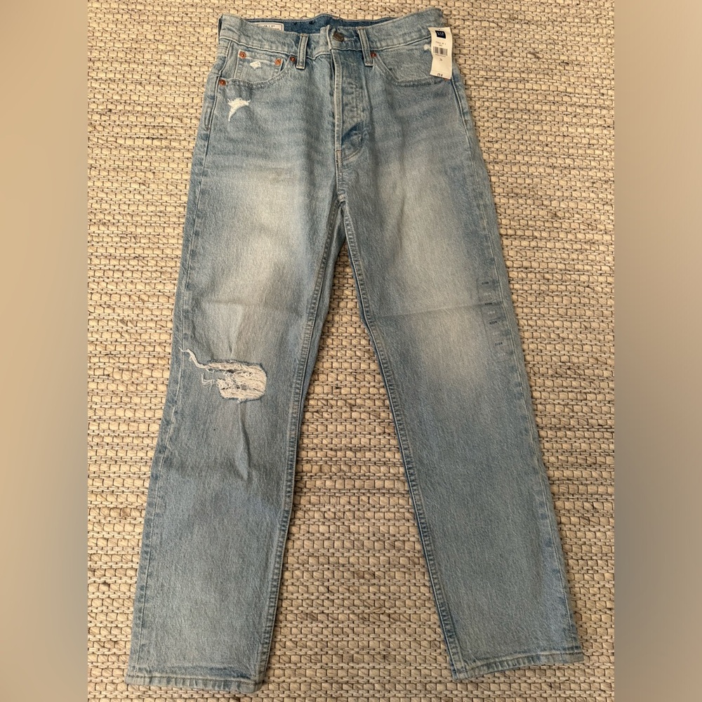 Gap Cheeky Straight High Rise Jeans Size 26 2R